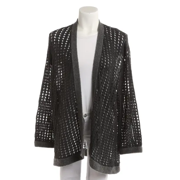 Cardigan, in Gray, Cotton, Friendly Hunting