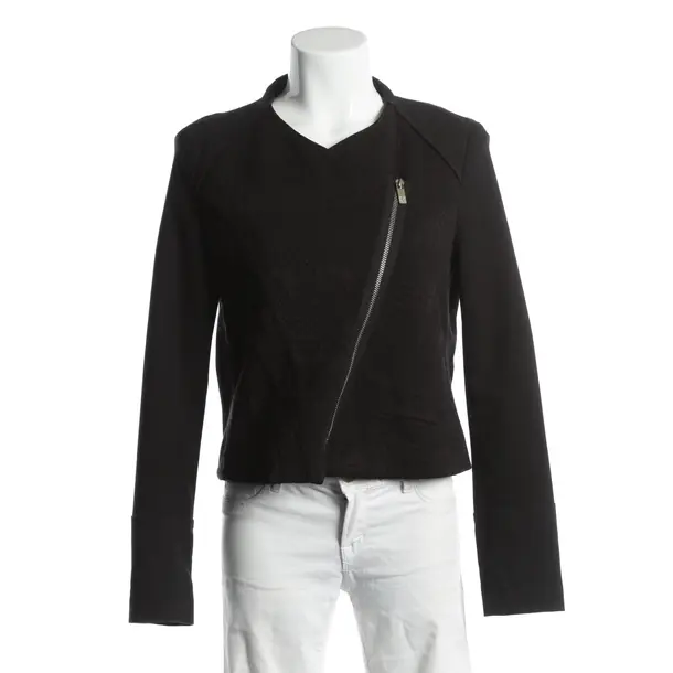 Sommerjacke, in Schwarz, Baumwolle, Hugo Boss Orange