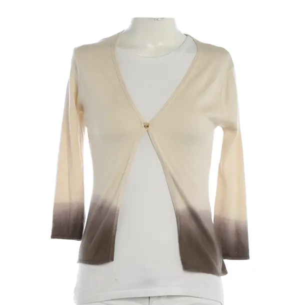 Cardigan, in Cream, Cashmere, Roberto Cavalli