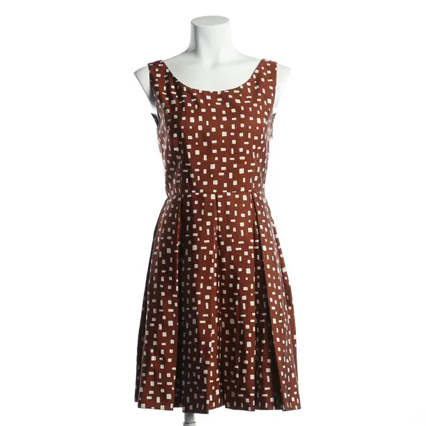 Kleid, in Braun, Seide, Prada