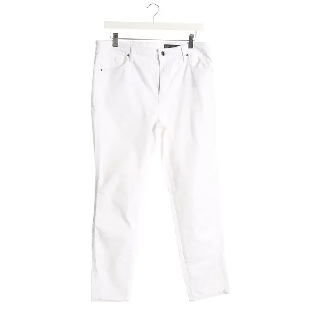 Pants, in White, Cotton, Armani Exchange