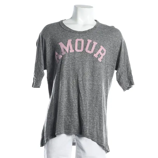 T-Shirt, in Gray, Viscose, Zadig & Voltaire