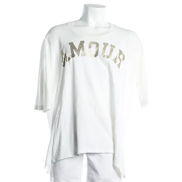 T-Shirt, in Cream, Cotton, Zadig & Voltaire