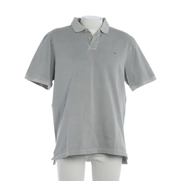 Polo, in Grigio, Cotone, Marc O'Polo