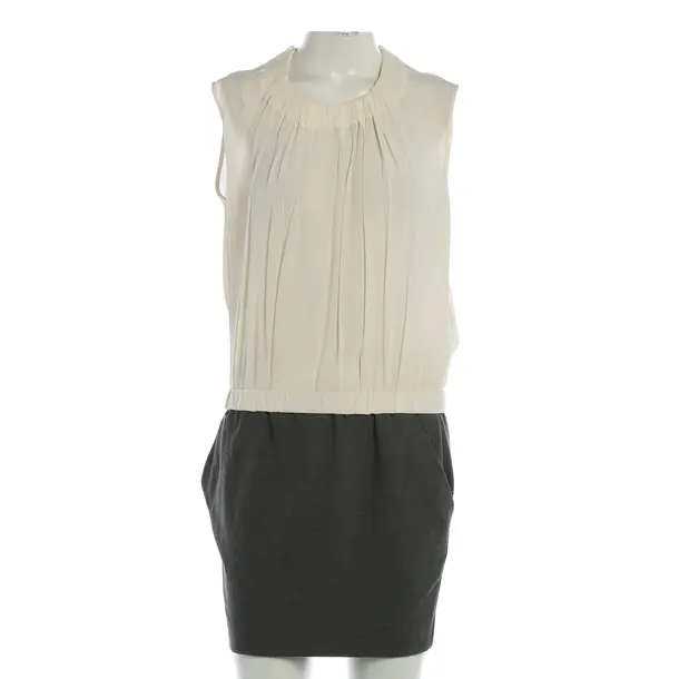 Kleid, in Cream, Seide, Maje