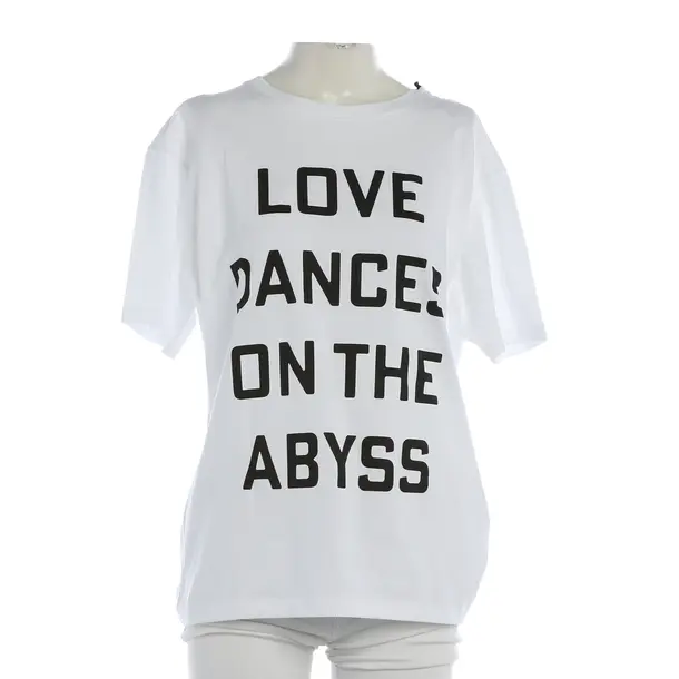T-Shirt, in White, Cotton, Valentino