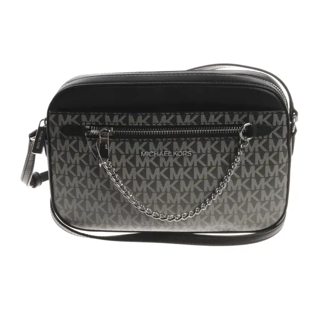 Schultertasche, in Schwarz, Leder, Michael Kors