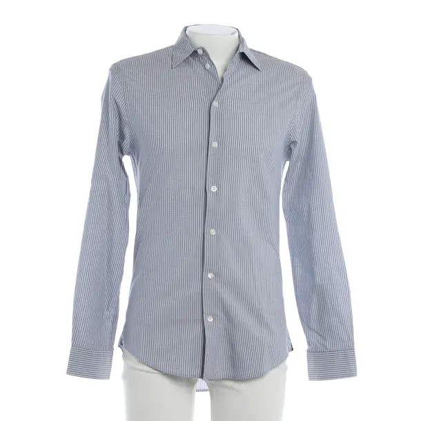 Hemd, in Blau, Baumwolle, Emporio Armani