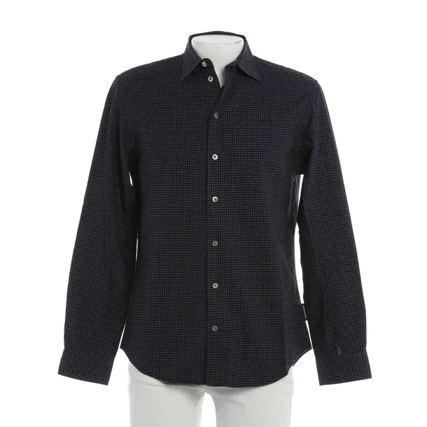 Hemd, in Navy, Baumwolle, Emporio Armani