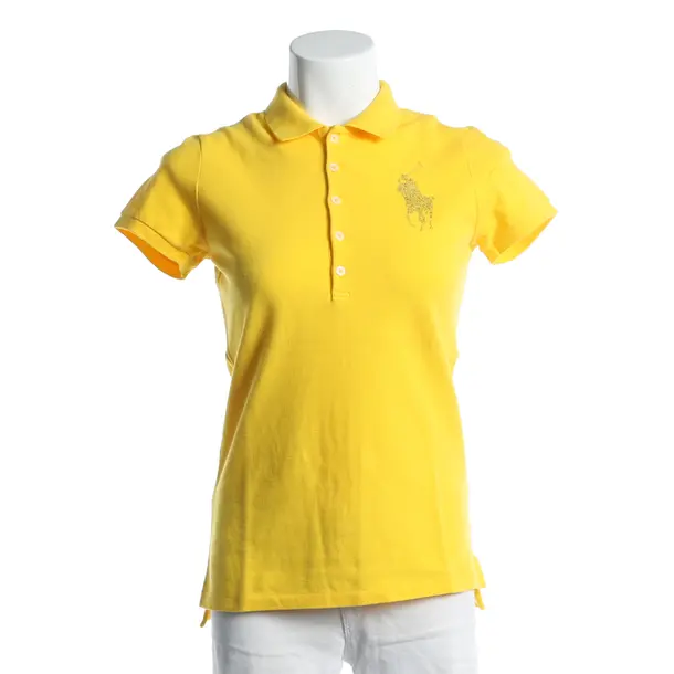 Poloshirt, in Gelb, Baumwolle, Polo Ralph Lauren