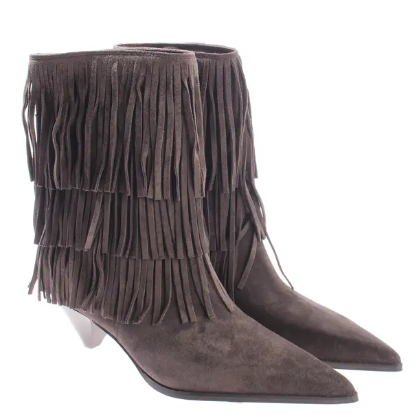 Ankle Boots, in Dark Brown, Michael Kors