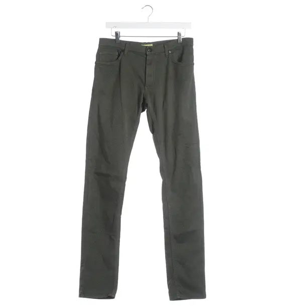 Hose, in Grün, Baumwolle, Versace Jeans