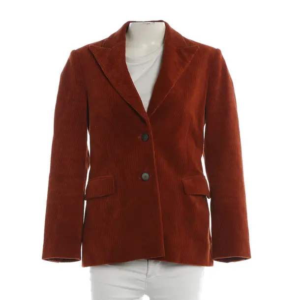 Blazer, in Orange, Cotton, Maje