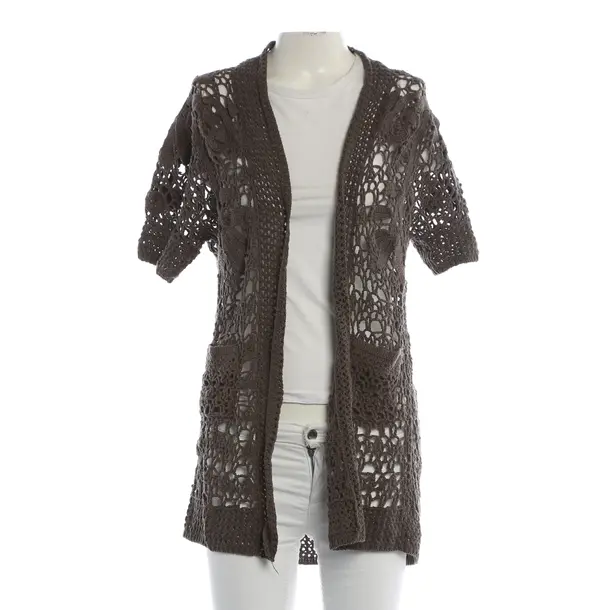 Cardigan, in Gray, Cotton, Allude