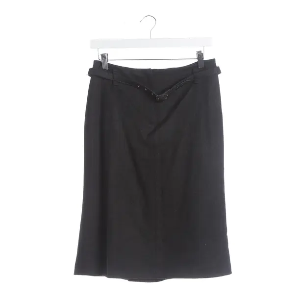 Gonna, in Grigio scuro, Lana, Moschino