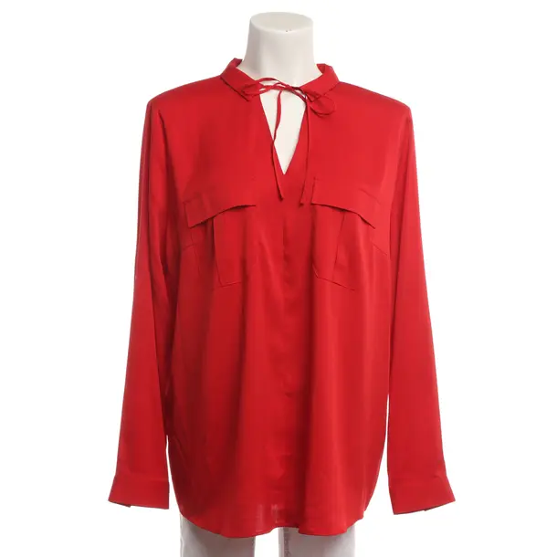 Bluse, in Rot, Polyester, Steffen Schraut