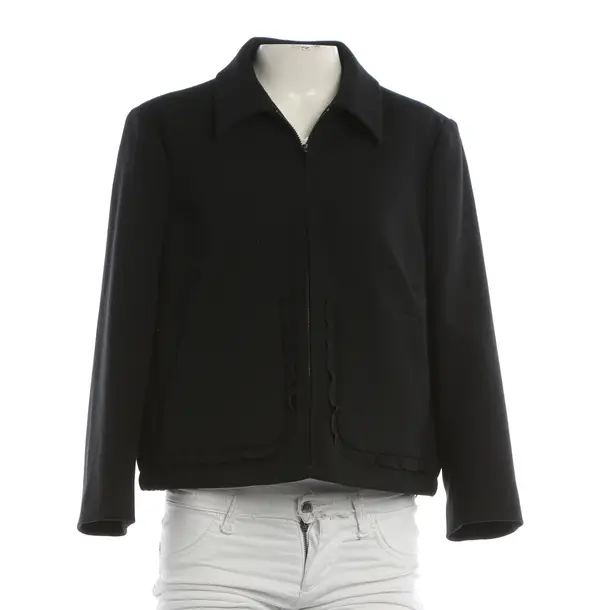 Mid-Season Jacket, in Black, Polyester, Red Valentino
