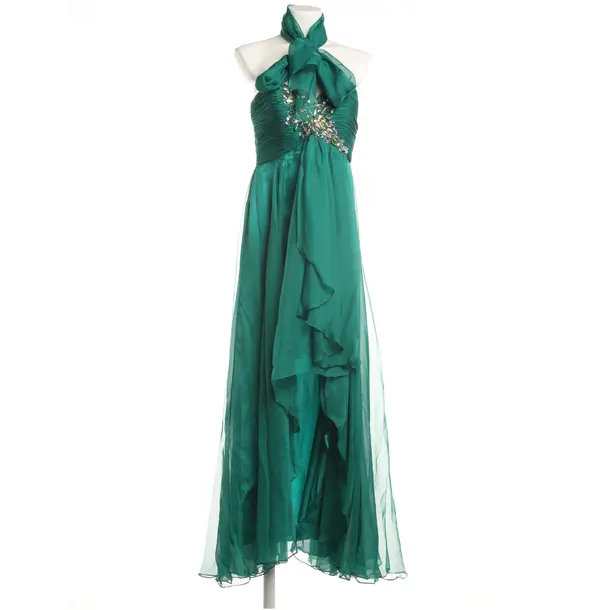 Cocktail Dress, in Green, Polyester, Unique