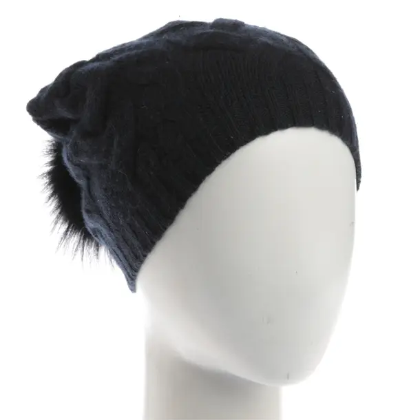 Mütze, in Blau, Baumwolle, Max Mara