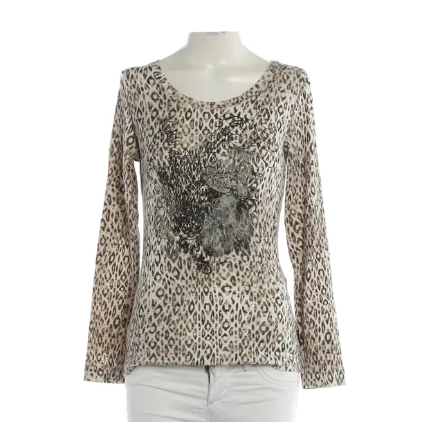 Longsleeve, in Beige, Baumwolle, Marc Cain Sports