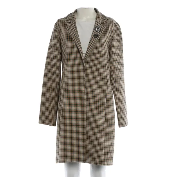 Mid-Season Coat, in Light Brown, Polyester, Rich & Royal