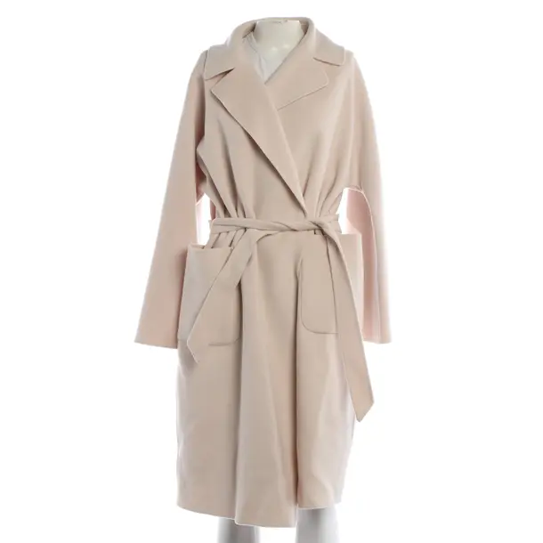 Übergangsmantel, in Beige, Wolle, Max Mara