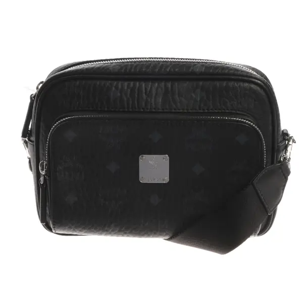 Cross Body Bag, in Black, Leather, MCM