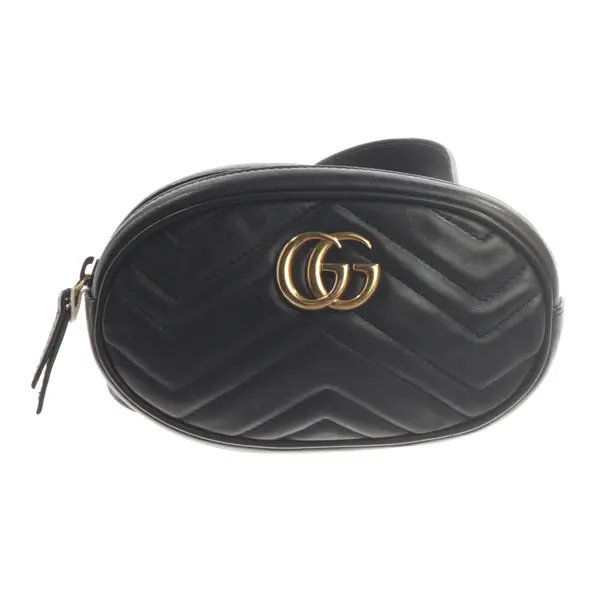 Gürteltasche, in Schwarz, Leder, Gucci