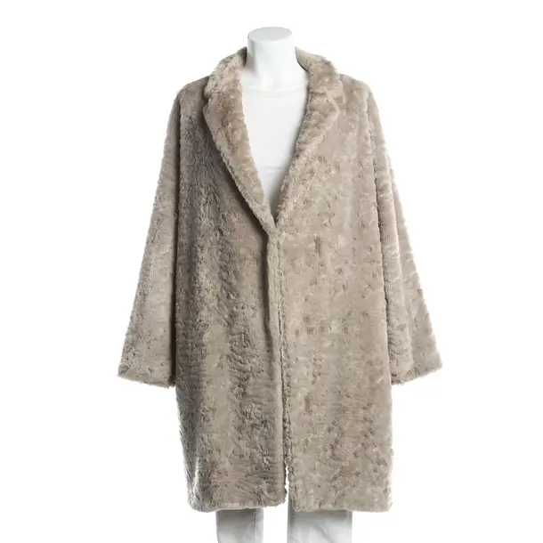 Mid-Season Coat, in Beige, Polyacryl, Marc Cain