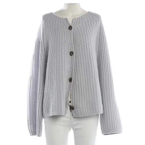 Cardigan, in Lavender, Wool, FFC