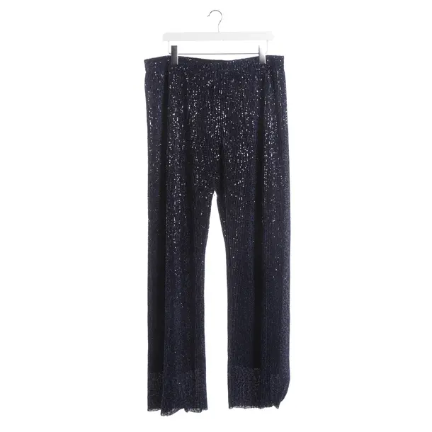Pants, in Navy, Metal (metallic, metallised), Stine Goya