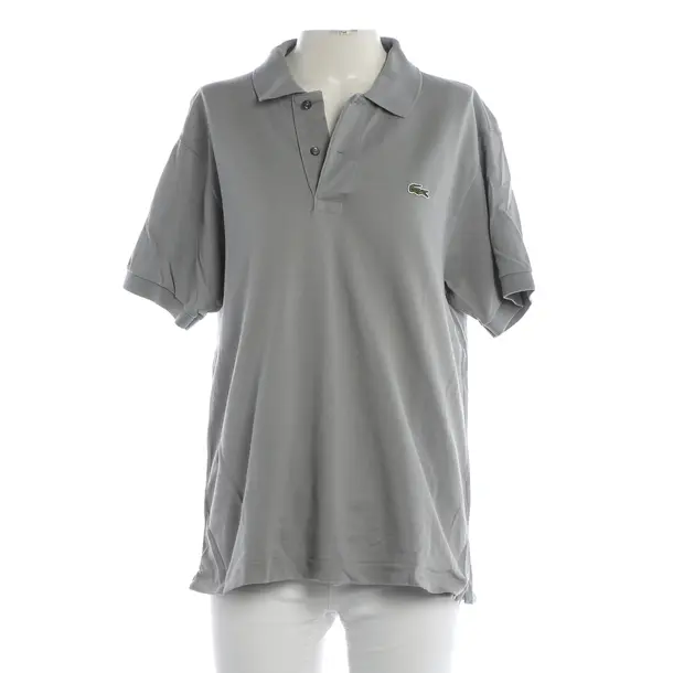 Poloshirt, in Grau, Baumwolle, Lacoste
