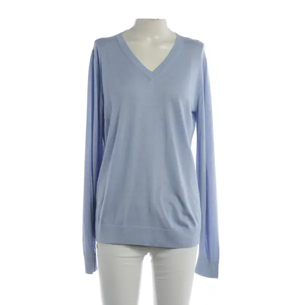 Maglione, in Azzurro, Viscosa, Sem Per Lei.