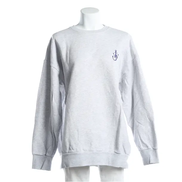 Sweatshirt, in Light Gray, Cotton, JW Anderson
