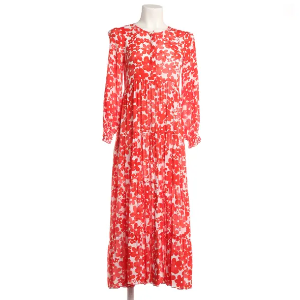 Dress, in Red, Silk, Grace