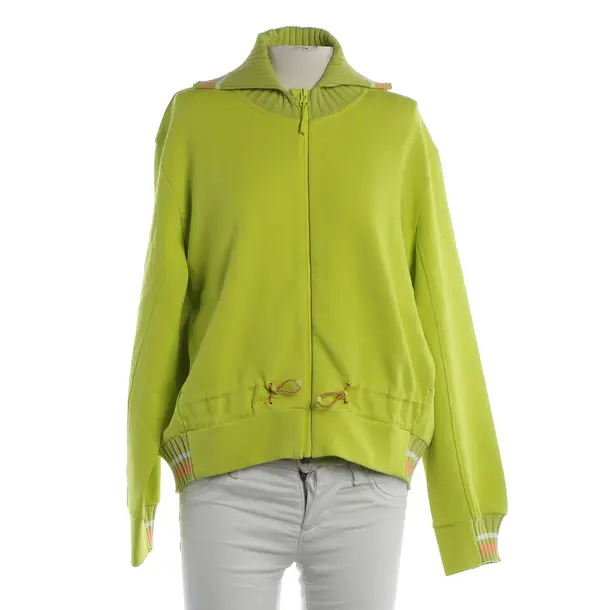 Sweatjacke, in Hellgrün, Baumwolle, Sportalm