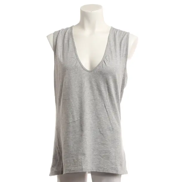 Top, in Gray, Cotton, Allude