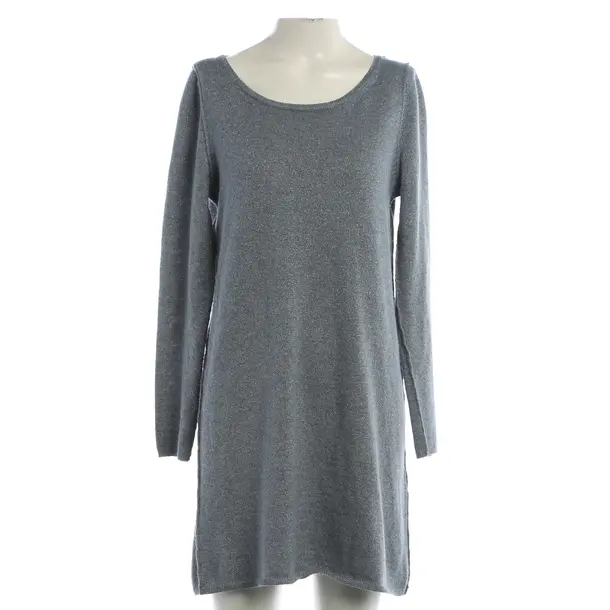 Kleid, in Blau, Kaschmir, Bloom