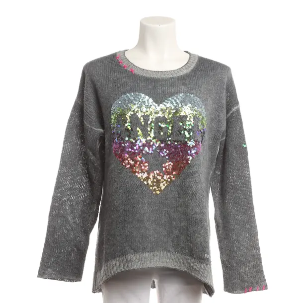 Pullover, in Grau, Wolle, Frogbox