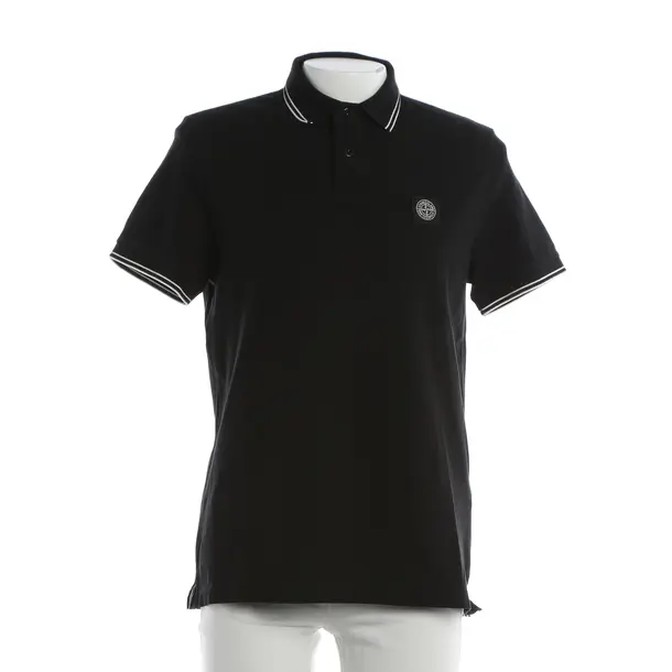 Polo Shirt, in Black, Cotton, Stone Island