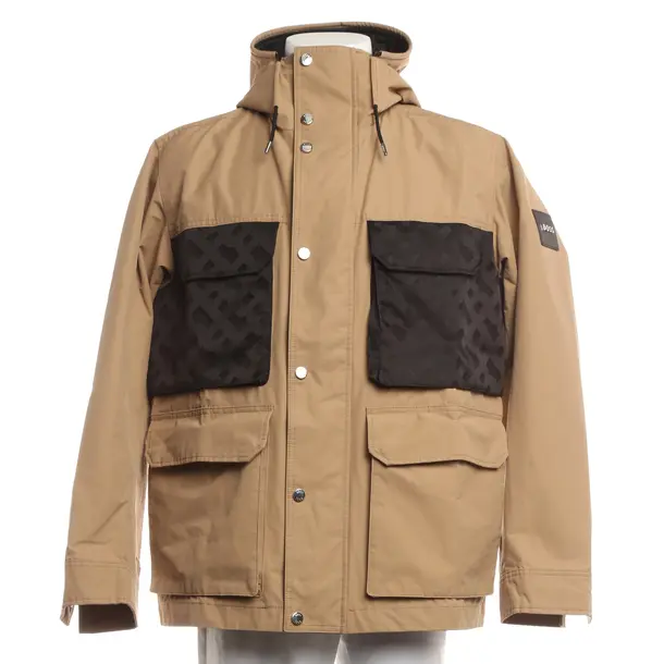 Mid-Season Jacket, in Brown, Cotton, Hugo Boss Black Label