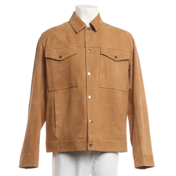 Lederjacke, in Braun, Leder, Hugo Boss Black Label