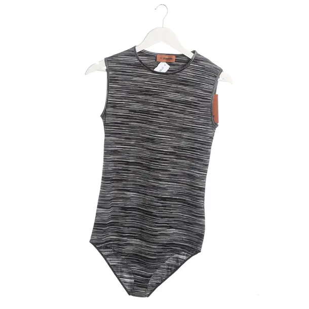 Bodysuit, in Black, Cotton, Missoni