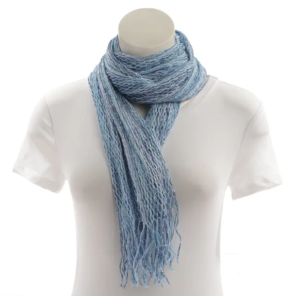 Tuch, in Blau, Viskose, Missoni