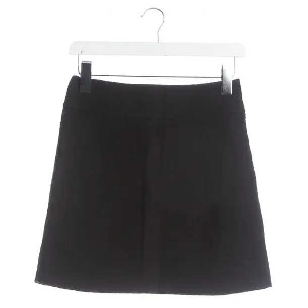 Skirt, in Black, Cotton, Victoria Beckham