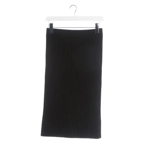 Rock, in Schwarz, Wolle, Victoria Beckham