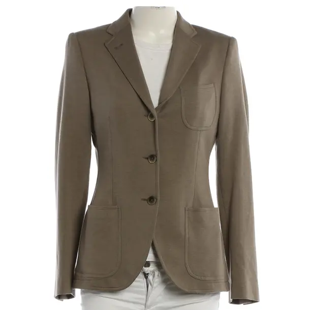 Blazer, in Braun, Seide, Tagliatore