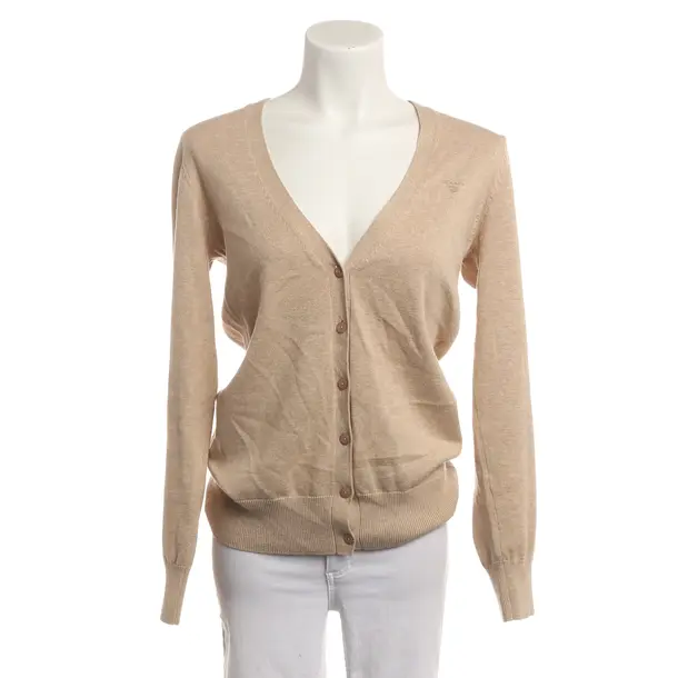 Strickjacke, in Hellbraun, Baumwolle, Gant