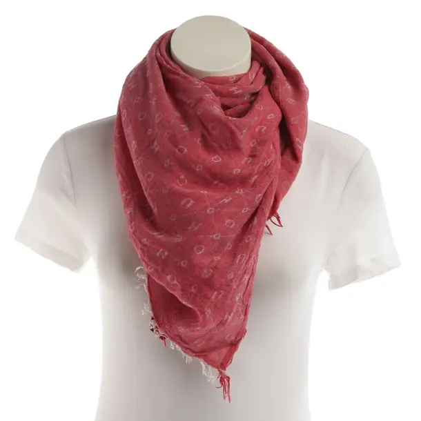Shawl, in Light Red, Cotton, Hugo Boss Red Label