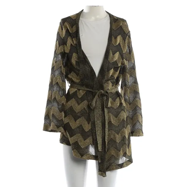 Cardigan, in Oro, Poliestere, Missoni